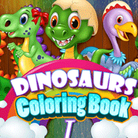 Dinosaurs coloring book part I