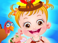 Baby Hazel Thanksgiving Fun