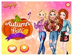Princesses Autumn Knits and Nails