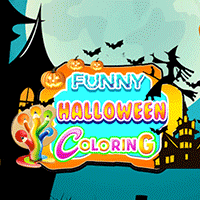Funny Halloween Coloring