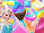 Elsa With Ice Cream Car