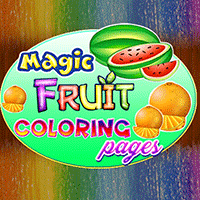 Magic Fruit Coloring Pages