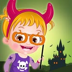 Baby Hazel Halloween Castle
