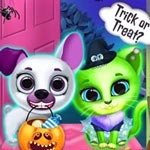 Scary Makeover Halloween Pet Salon
