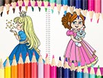 Beautiful Princess Coloring Book